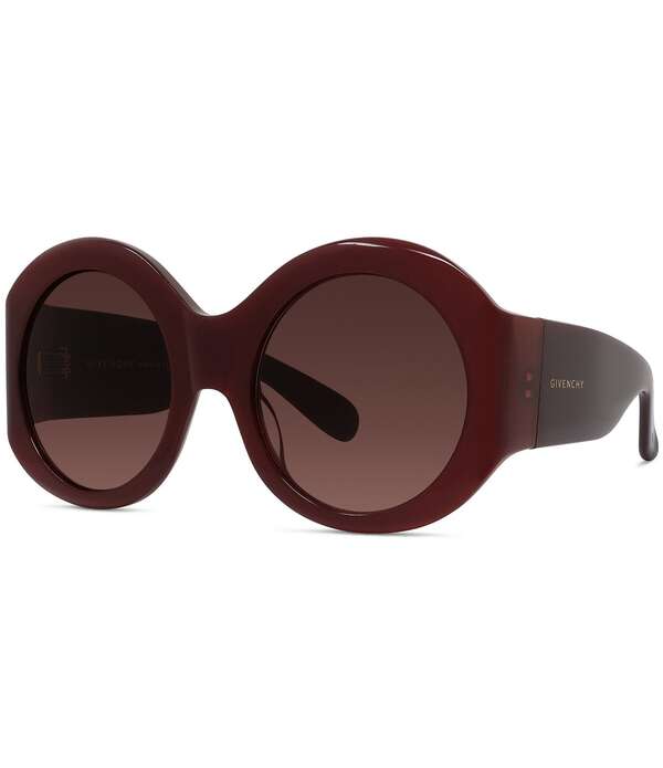 ジバンシー レディース 付属物 サングラス・アイウェア Givenchy Women\u0027s Fashion Show 56粍 Gradient Retround Sunglasseshiny Bordeaux/Bordeaux