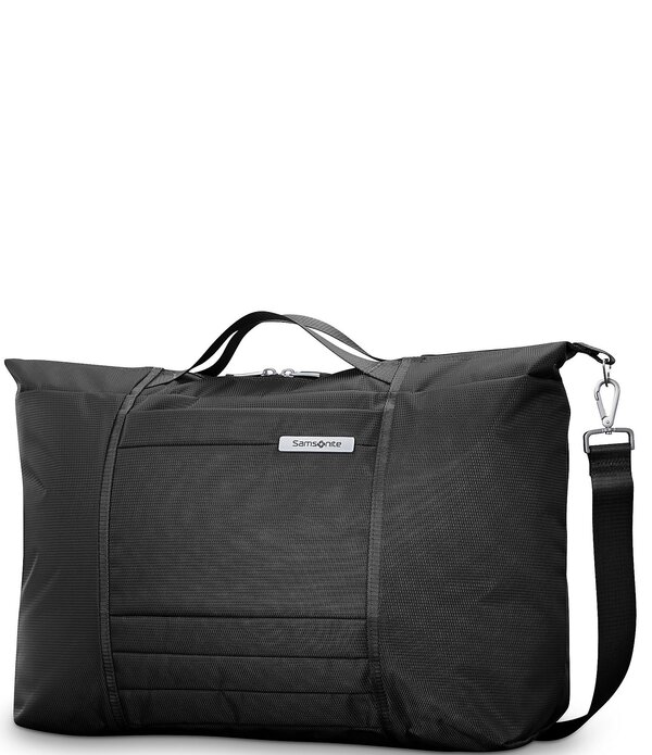 サムソナイト レディース 御徒面子 Samsonite Foldable Weekender Duffle Bag Black 黒いこと