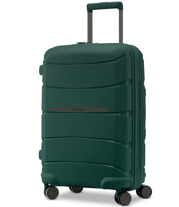 サムソナイト レディース 御徒面子 旅行バッグ Samsonite Outline Pro 23 Carry-On Spinner Suitcasemerald Green 緑であること