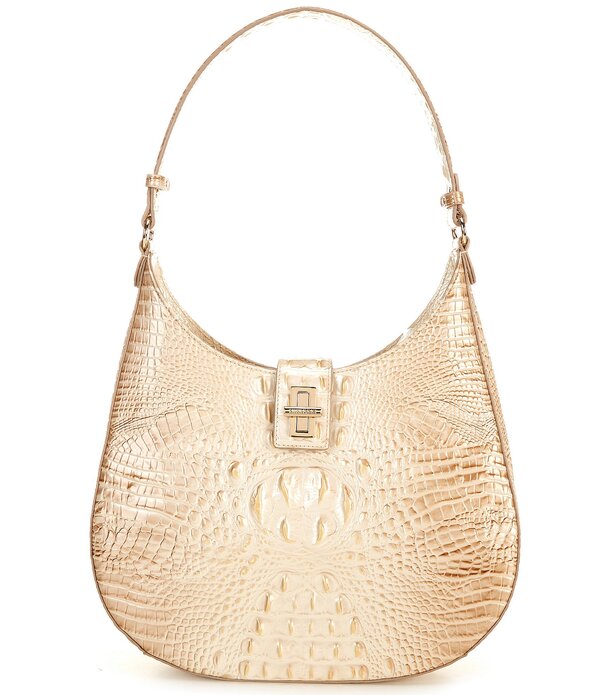 ブランミン レディース 御徒面子 BRAHMIN Melbourne Fallon Hobo Shoulder Bag Contour