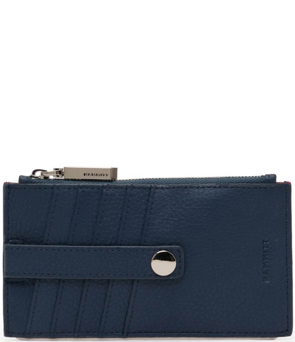 ハミット レディース 付属品 紙入れ Hammitt 210 West Silver Studded Card Holder Nautical Navy/Silver 米国海軍