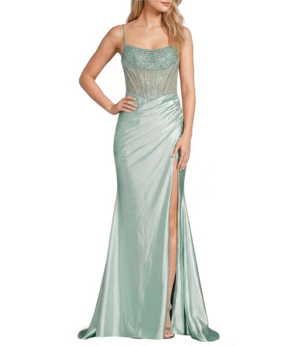 ジービー レディース トップス 衣裳 GB Social Beaded Corset Dress Mint ペパーミント