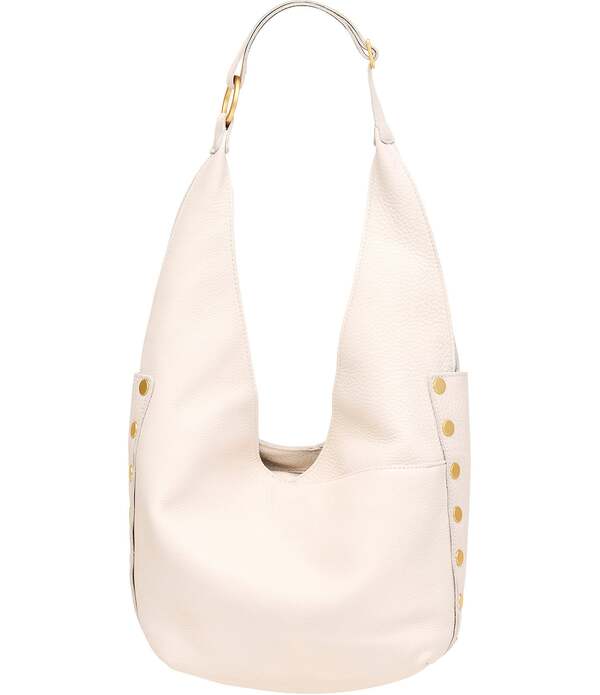 ハミット レディース 御徒面子 Hammittom Brushed Gold Hobo Shoulder Bag Calla LIly White Brushed Gold 白いこと