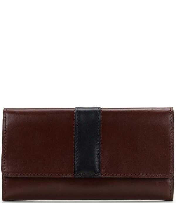 パトリシアナシュ レディース 付属物 金入れ Patricia Nash Bosa Wallet Black/British Tan 黒いこと