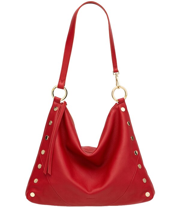 ハミット レディース 御徒面子 Hammitt Kyle Large Brushed Gold Shoulder Bag Chili Red 赤いこと