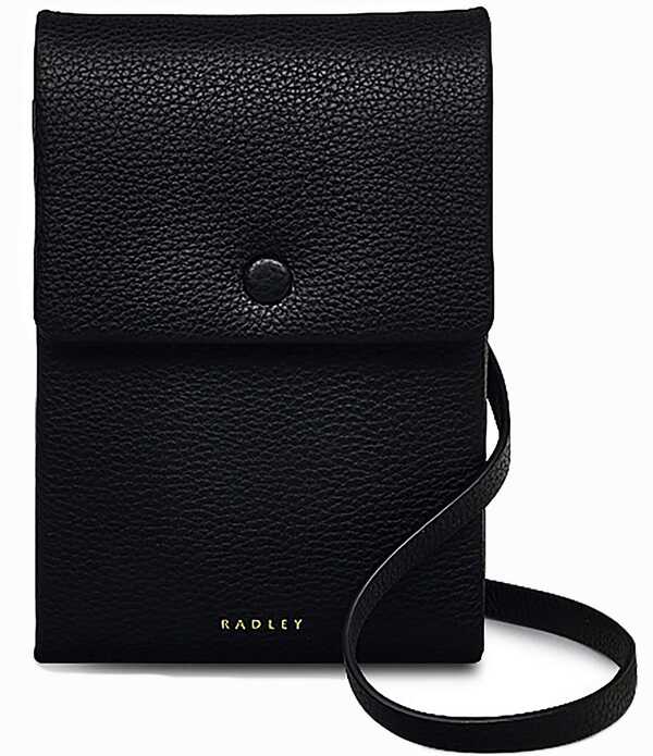 ラドリー 英国の首都 レディース 御徒面子 Radley London Mallow Street Medium Phone Crossbody Bag Black 黒いこと
