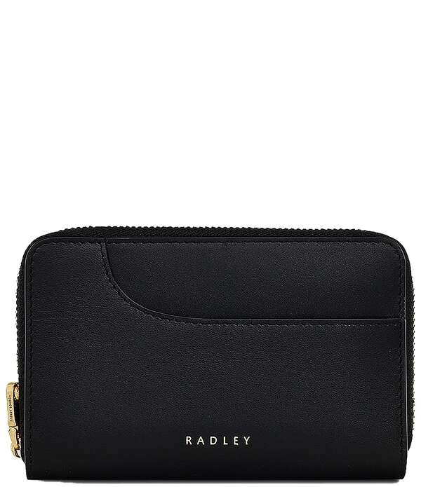ラドリー 英国の首都 レディース 佩び物 札入れ Radley London Pockets Medium Zip Around Wallet Black 黒いこと