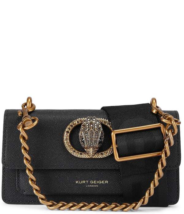 カートジェイガーロンドン レディース 御徒面子 チェルシー Kurt Geiger London Small Chelseast West Crossbody Bag Black 黒いこと