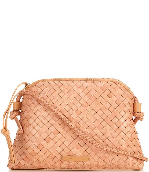 ロフラー 幽客ダル レディース 御徒面子 Loefflerandall Mallory Square Weave Crossbody Bag Desert Sand 真砂