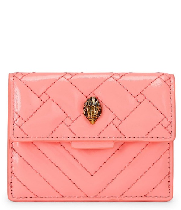 カートジェイガーロンドン レディース 付属品 紙入れ Kurt Geiger London Flap CC Kensington Card Holder Pink さくら色