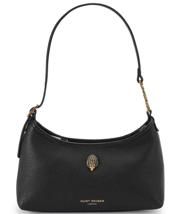 カートジェイガーロンドン レディース 御徒面子 Kurt Geiger London Kurt Sling Shoulder Bag Black 黒いこと