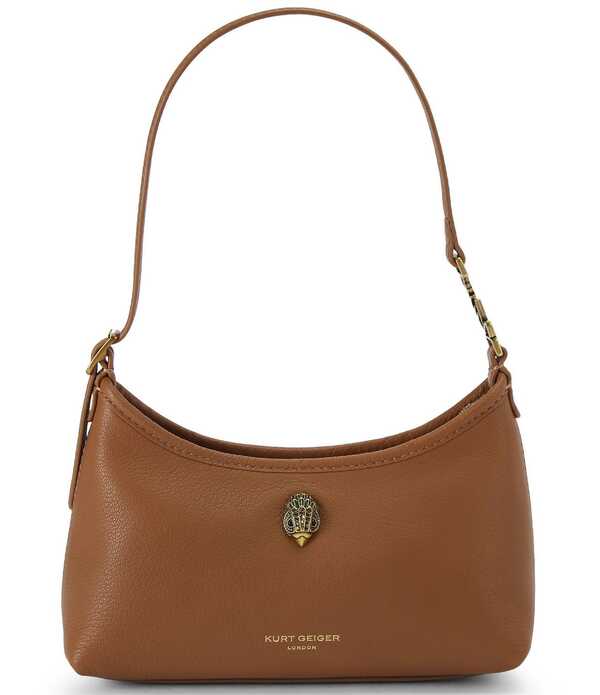 カートジェイガーロンドン レディース 御徒面子 Kurt Geiger London Kurt Sling Shoulder Bag Brown 赤銅色