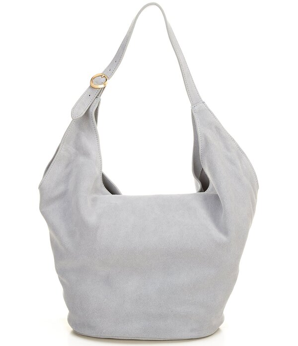 アントニオ メラーニ レディース 御徒面子 スエードクロス Antonio Melani Marta Suede Hobo Bag Powder Blue 青碧
