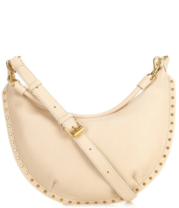 レベッカミンコフ レディース 御徒面子 REBECCA MINKOFF Darren Small Crescent Crossbody Bag Stone 石ころ