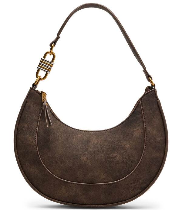 スティーブ マデン レディース 御徒面子 Steve Madden Crescent Shoulder Bag Brown 赤銅色