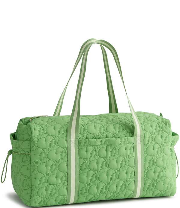 ベラブラッドロバート・エドワード・リー レディース 御徒面子 Vera Bradley x Peanutsnoopy Large Original Duffel Fluorite Green 緑であること