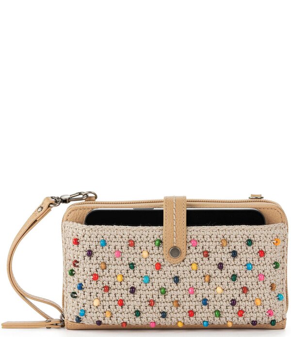 ザサック レディース 付属物 金入れ The Sak Irismartphone Wallet Ecru Multi Beads エクリュ