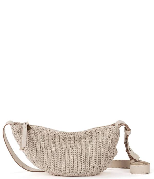 ザサック レディース 御徒面子 The Sak Gen Crochet Sling Bag Ecru エクリュ