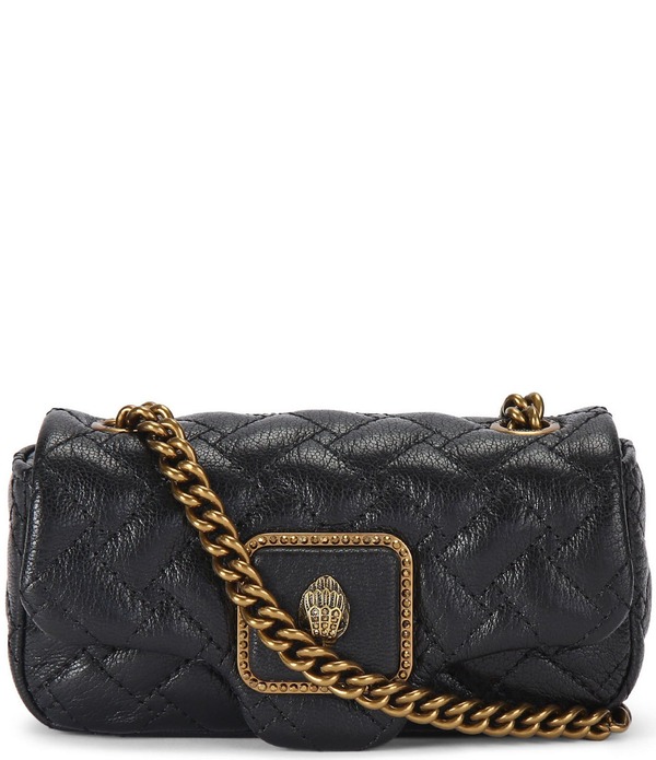 カートジェイガーロンドン レディース バッグ Kurt Geiger London Long Nano Pimlico Crossbody Bag Black ブラック｜ReVida 店
