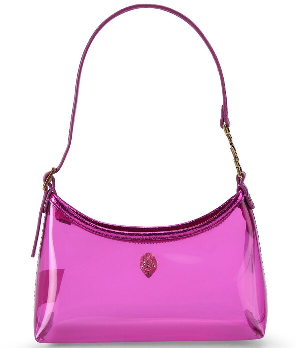 カートジェイガーロンドン レディース 御徒面子 Kurt Geiger London Kurt Vinyl Sling Shoulder Bag Fuchsia フューシャ