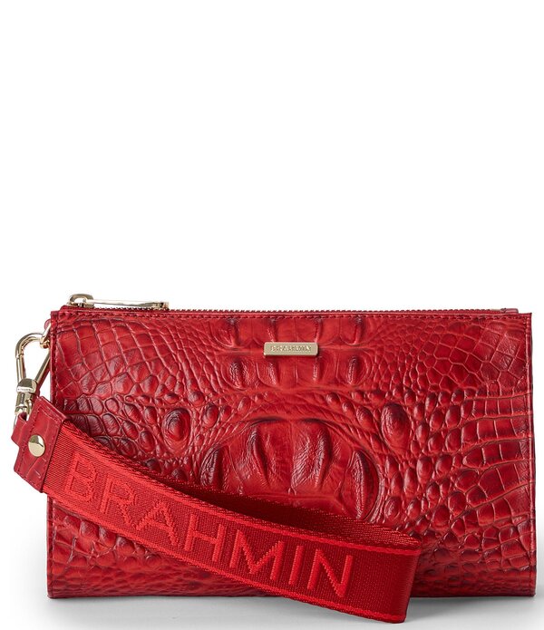 ブランミン レディース 付属品 紙入れ BRAHMIN Alden Road Collection Adia Wristlet Salsa