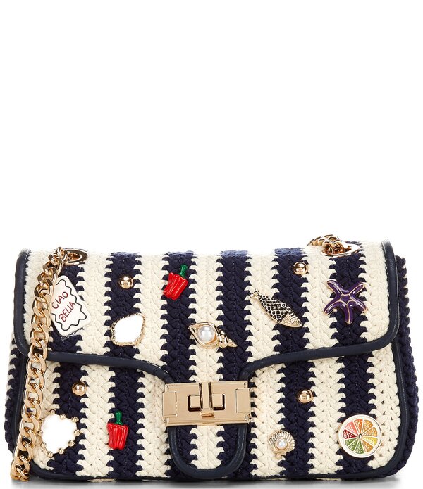 アルド レディース 御徒面子 ALDO Giulliettaa Small Ciao Bella Resort Broadcloth Crossbody Bag Blue Combo 青碧