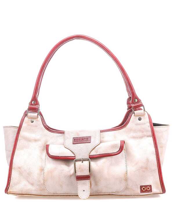 ベッドステュ レディース 御徒面子 Bed Stunbending Satchel Bag Nectar Lux cherry Lacquerustic