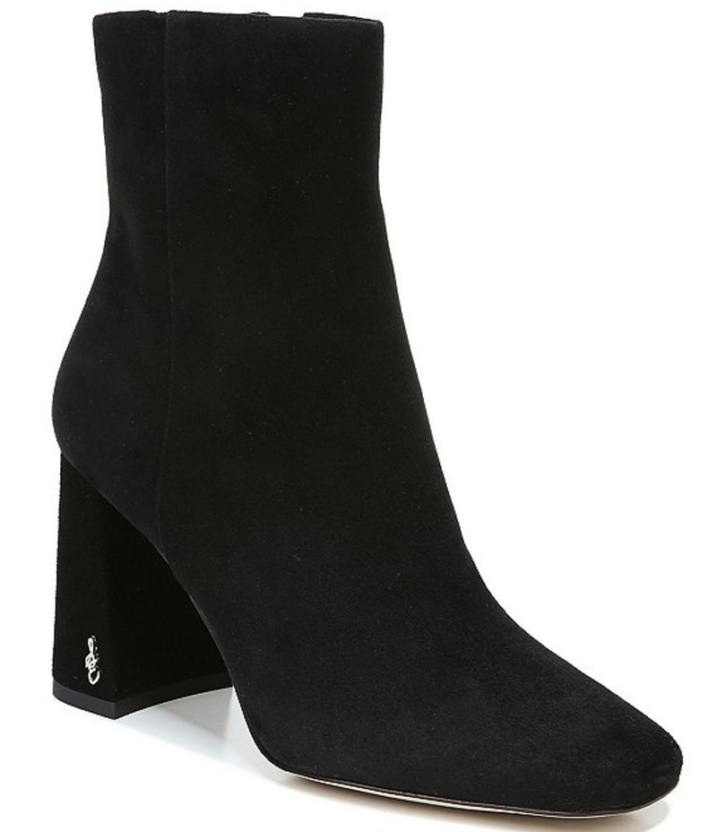 最安値挑戦！】 シューズ ブーツ・レインブーツ レディース サムエデルマン Codie Black Booties Suede レディース靴  31-20090775-black - xinchao.com.sg