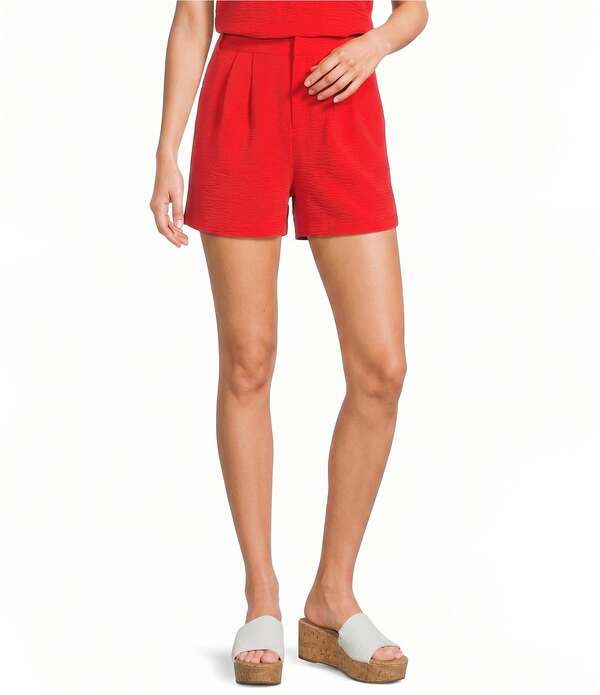 カッパーキー レディース ボトムス 二分の一ズボン下・さる股引き 遊撃手ズボン下 Copper Key Coordinating Trouser Shorts Red 赤いこと
