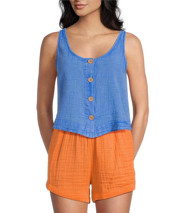 下唇長い巻き毛 レディース トップス ティーシャツ Rip Curl Classic Surf Tank Top Bright Blue 青碧