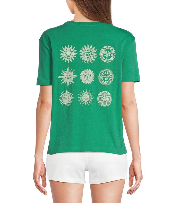 ハーレー レディース トップス ティーシャツ Hurley Solar Classic Short Sleeve T-Shirt Leprechaun
