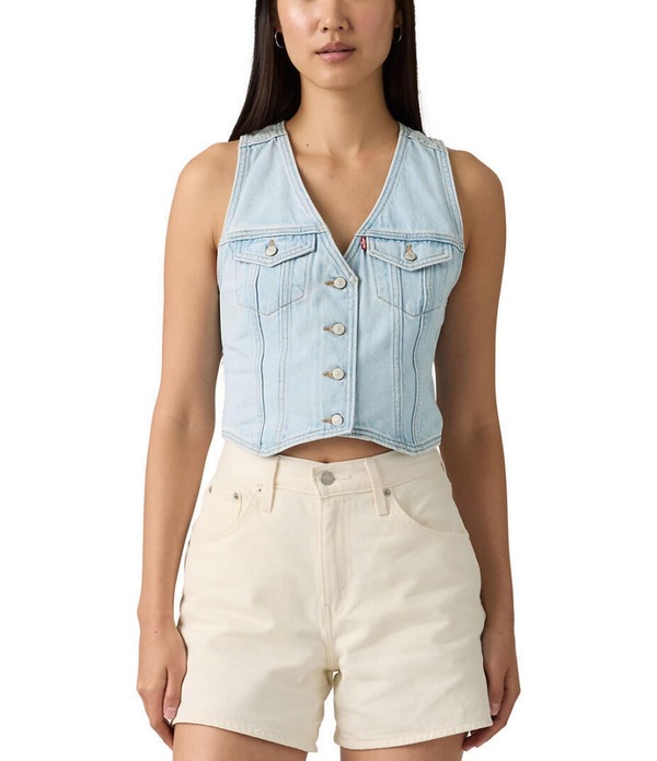 リーバイス レディース トップス シャツ ベスト Levi'sRacerback Vest Never Going To Change｜ReVida 店