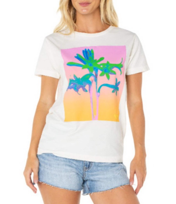 ロキシー レディース トップス プルオーバー Roxy Tuberose Short Sleeve T-Shirt Cloudancer