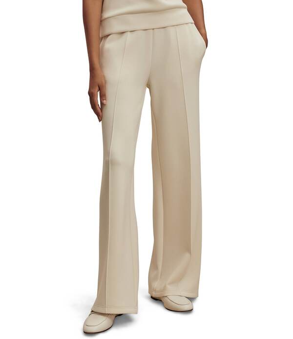 バーレイ レディース ボトムス 心地よいズボン下 ワイドレッグ Varley DoubleSoftR High Rise Tapered Wide Leg 30 Pants Pristine