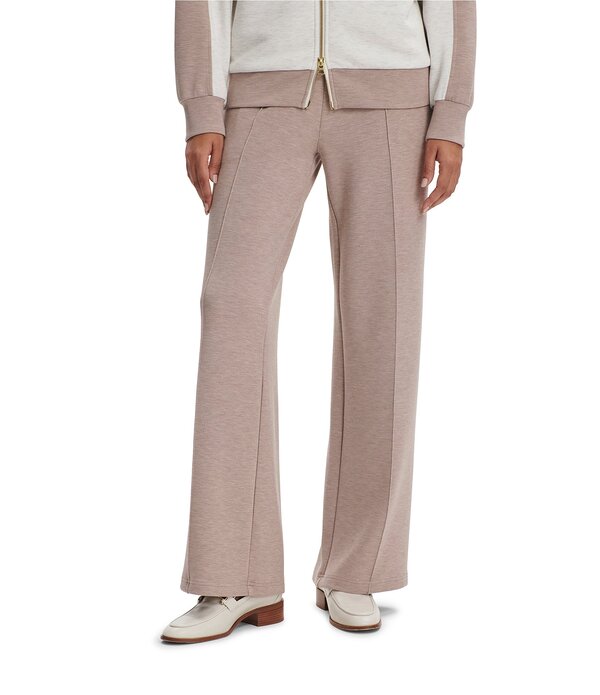 バーレイ レディース ボトムス 心地よいズボン下 ワイドレッグ Varley DoubleSoftR High Rise Tapered Wide Leg 30 Pants Taupe Marl マール