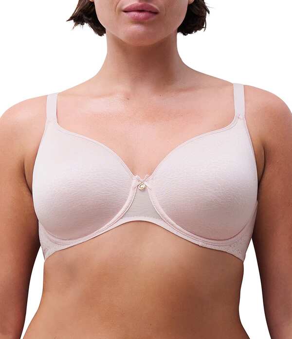 シャントル レディース アンダー御召しもの ブラ ティーシャツ Chantelle Norah Full Coverage Spacer Convertible T-Shirt Bra Blushing Pink サクラ色