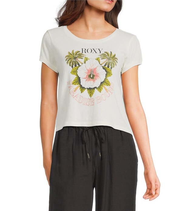 ロキシー レディース トップス プルオーバー Roxy In Bloom Short Sleeve T-Shirt Cloudancer