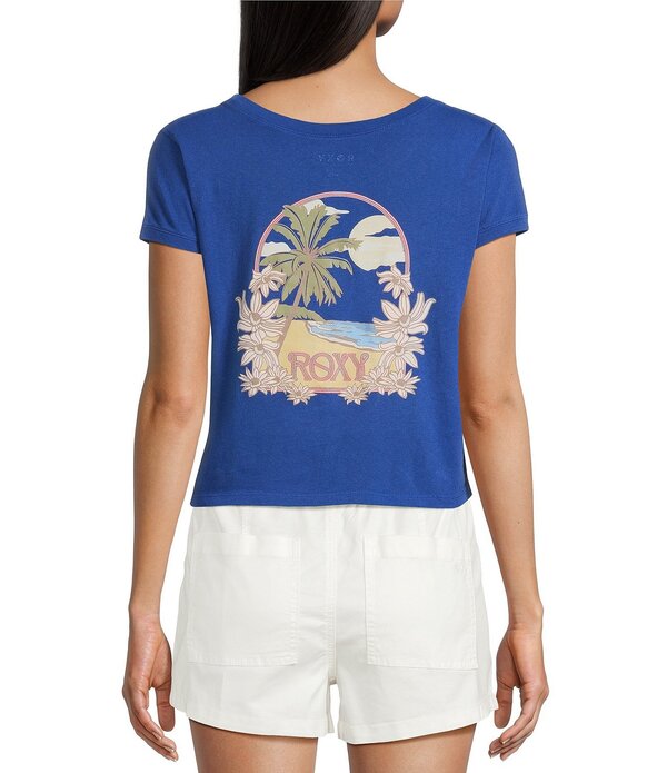 ロキシー レディース トップス プルオーバー Roxy Beach Day Short Sleeve T-Shirt Surf The Web
