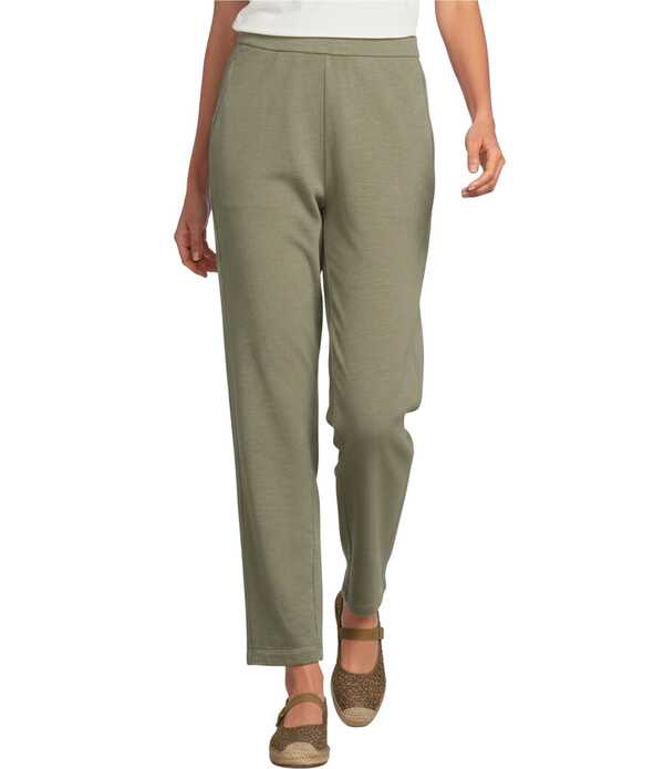 エイリーンフィッシャー レディース ボトムス 心地好いズボン下 パイル 綿織物 アンクル Eileen Fisher Organicotton Terry Slouch Ankle Pants Bay Leaf