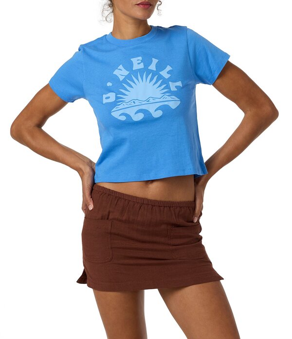 オニール レディース トップス プルオーバー O\u0027Neill Strato Fitted Short Sleeve T-Shirt Regatta Blue 青碧