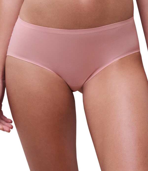 シャントル レディース アンダーお召しもの ズボン下 編み物 Chantelle Soft Stretch Knit Seamless Hipster Panty Rose Sable