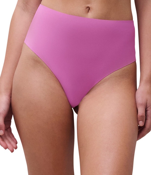 シャントル レディース アンダーお召しもの ズボン下 Chantelle Soft Stretch Seamless Hi Rise Thong Rosebud