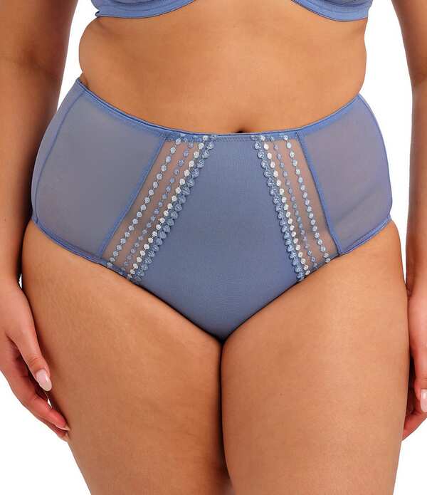 猥りがましいミ レディース アンダー御召しもの ズボン下 Elomi Matilda Full Brief Panty Lunar Blue 青碧
