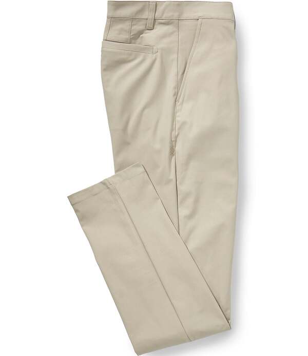 ローヌ メンズ ボトムス 心地よいズボン下 か細い填まる RHONE Slim Fit Flat Front Commuter Stretch Pants London Fog
