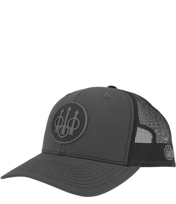 ベレッタ メンズ 付属物 鳥打ち帽 Beretta JS Trucker Hat Charcoal 濃灰色