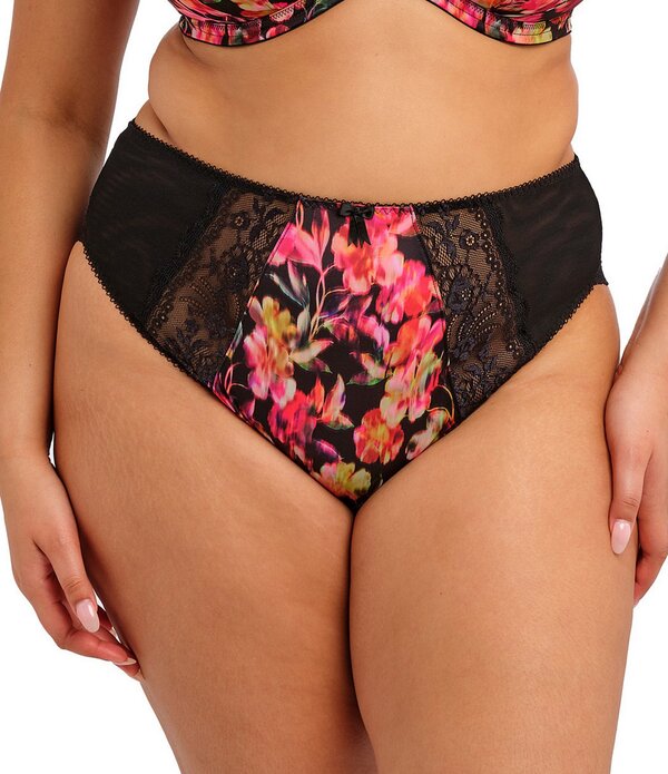 猥りがましいミ レディース アンダー御召しもの ズボン下 Elomi Morgan High Leg Brief Hot House