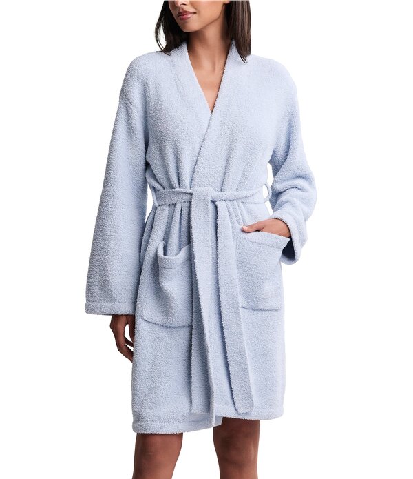 ベアフットドリームス レディース アンダー御召しもの ナイト爵御召しもの Barefoot Dreams CozyChicR Solid Robe Snow Drop