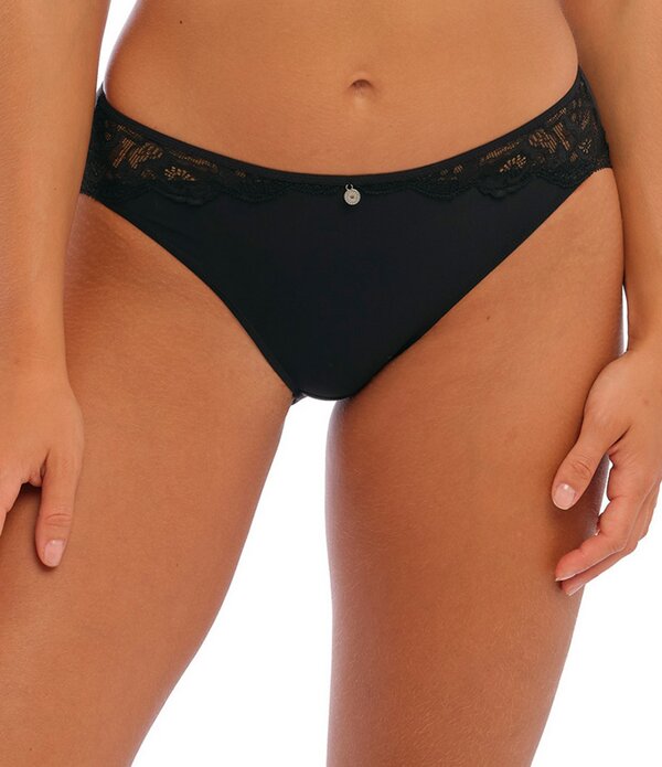 幻想曲 レディース アンダー御召しもの ズボン下 Fantasie Reflect Brief Black 黒いこと