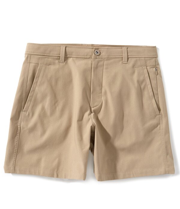 ローヌ メンズ ボトムス 二分の一ズボン下・さる股引き 遊撃手ズボン下 RHONE Nomad Tech 7 Inseam Shorts Teak Brown 赤銅色