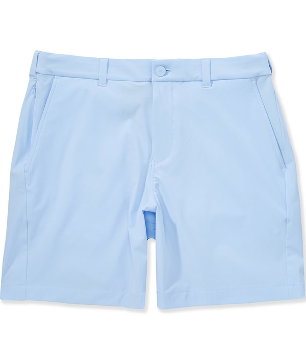ミズンメイン メンズ ボトムス 二分の一ズボン下・さる股引き 遊撃手ズボン下 Mizzen+Main Helmsman Performance Stretch 7 Inseam Shorts Cloud Blue 青み